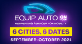 EQUIP AUTO On Tour’s dates and venues in 2021